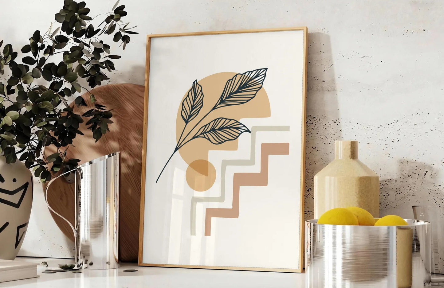 touch boho elegance space Abstract 55 art prints stunning poster design bohemian flair perfect piece wall unique gift framed frameless version style