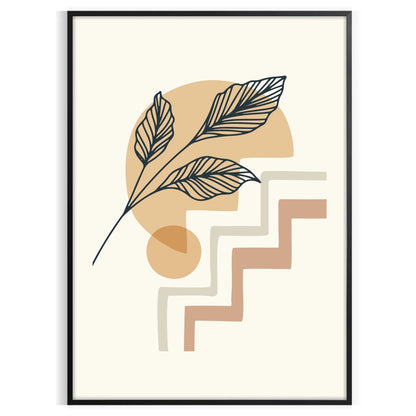 touch boho elegance space Abstract 55 art prints stunning poster design bohemian flair perfect piece wall unique gift framed frameless version style