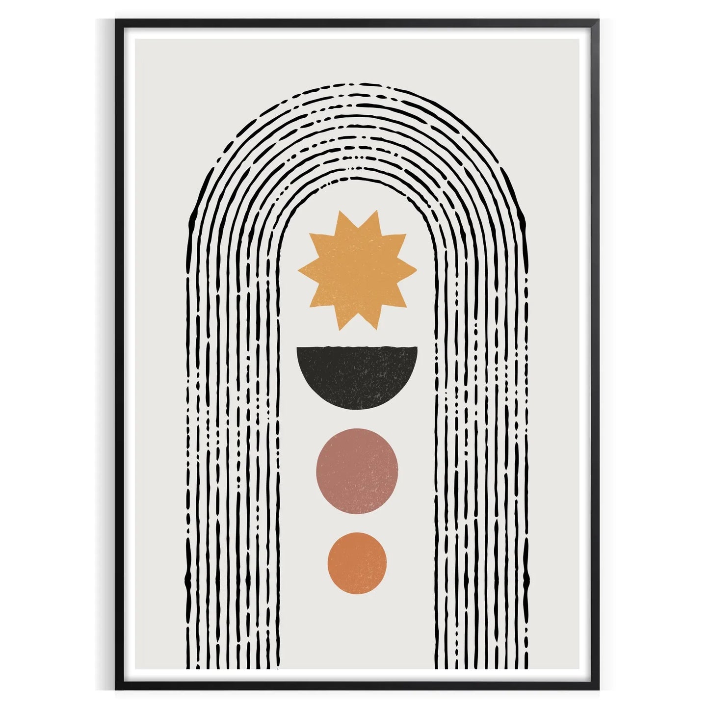 space Boho Abstract Art 10 poster stunning chic wall piece touch elegance room print ideal gift lovers perfect artwork decor