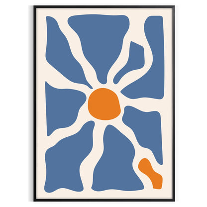 space Colorful Boho Wall Art poster Abstract 18 unique gift focal point vibrant artwork bohemian touch sizes A4 cm A0 décor today